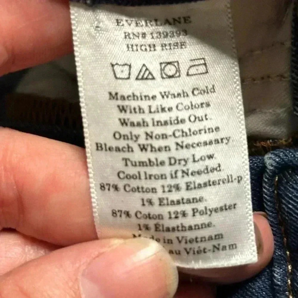 Everlane Women's Jeans High-Rise Size 27 Regular - Picture 7 of 7